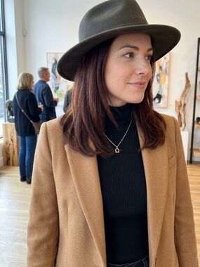 Two Pendleton Black and Brown Wool Hats